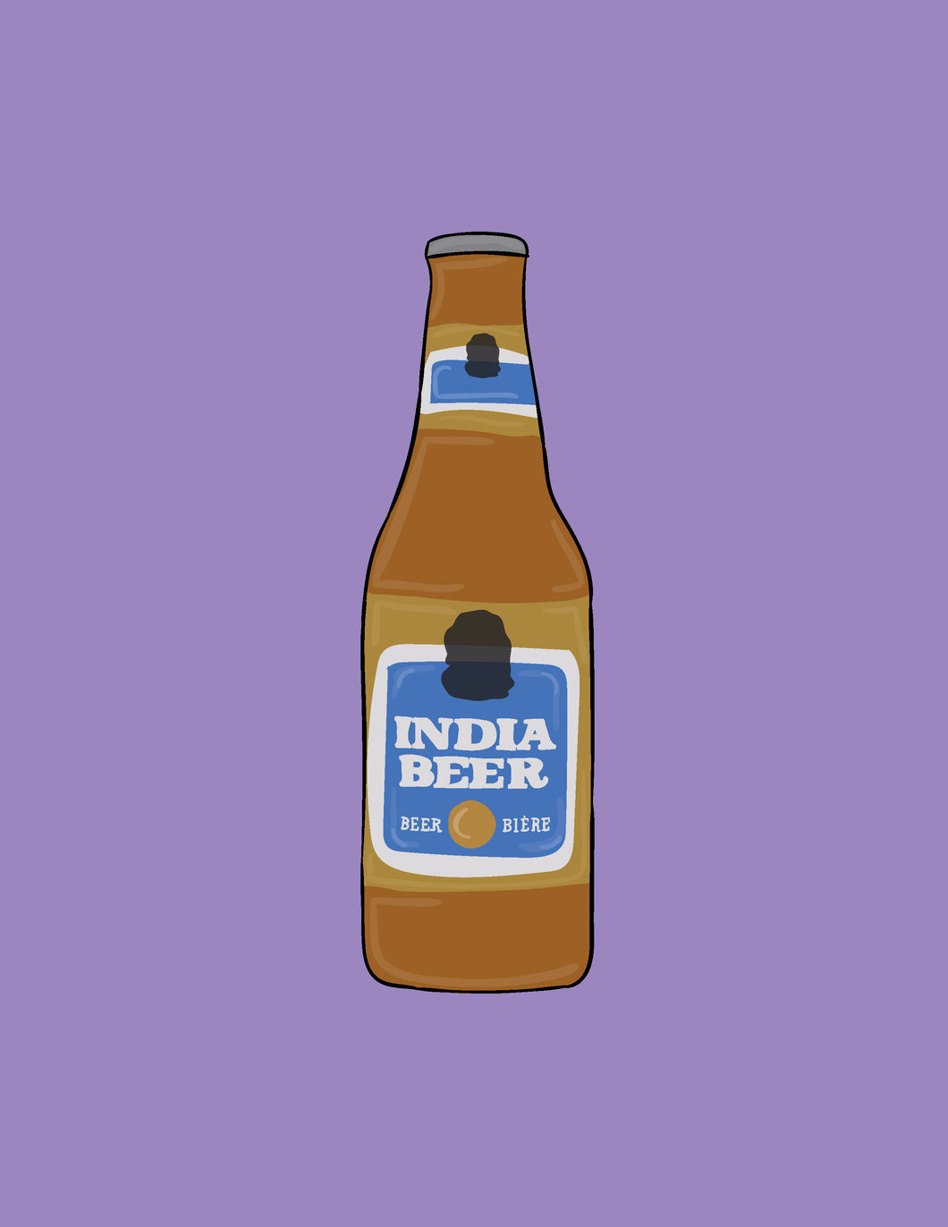 India Beer 8x10 Print