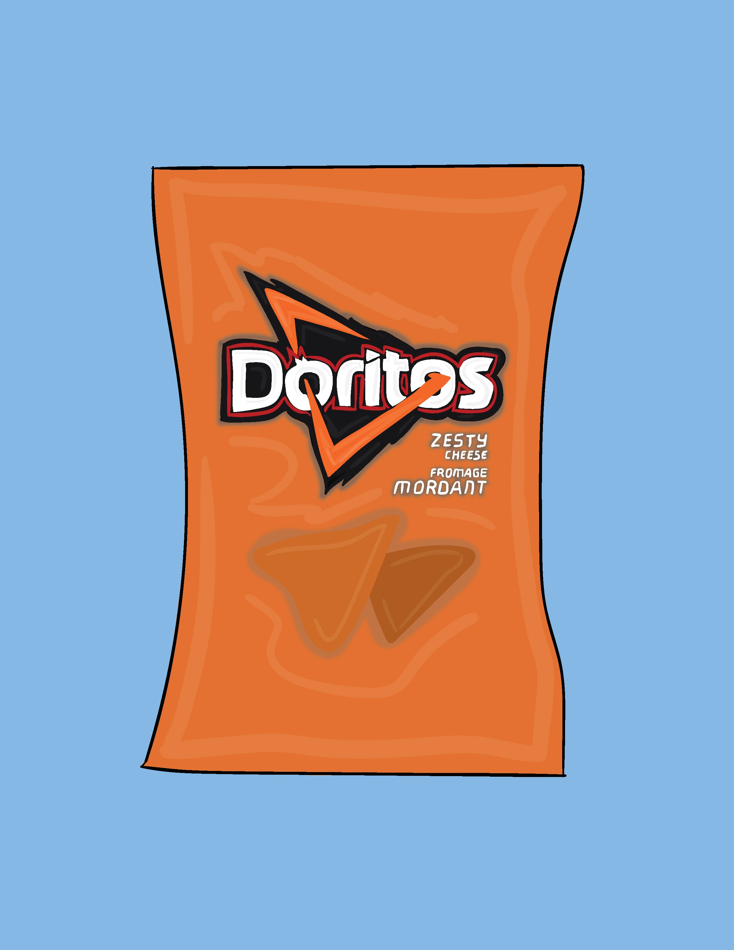 zesty cheese doritos