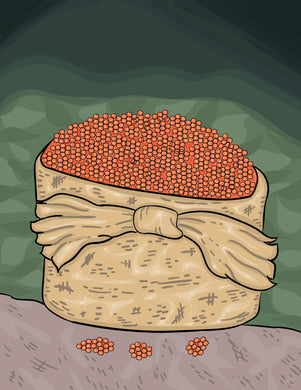 Bakeapple Basket 8x10 Print