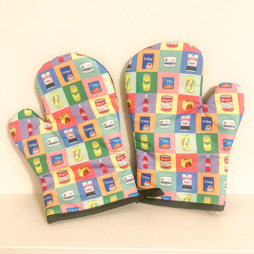 Pre-order NL Food Grid Oven Mitts - due to ship Dec 4!